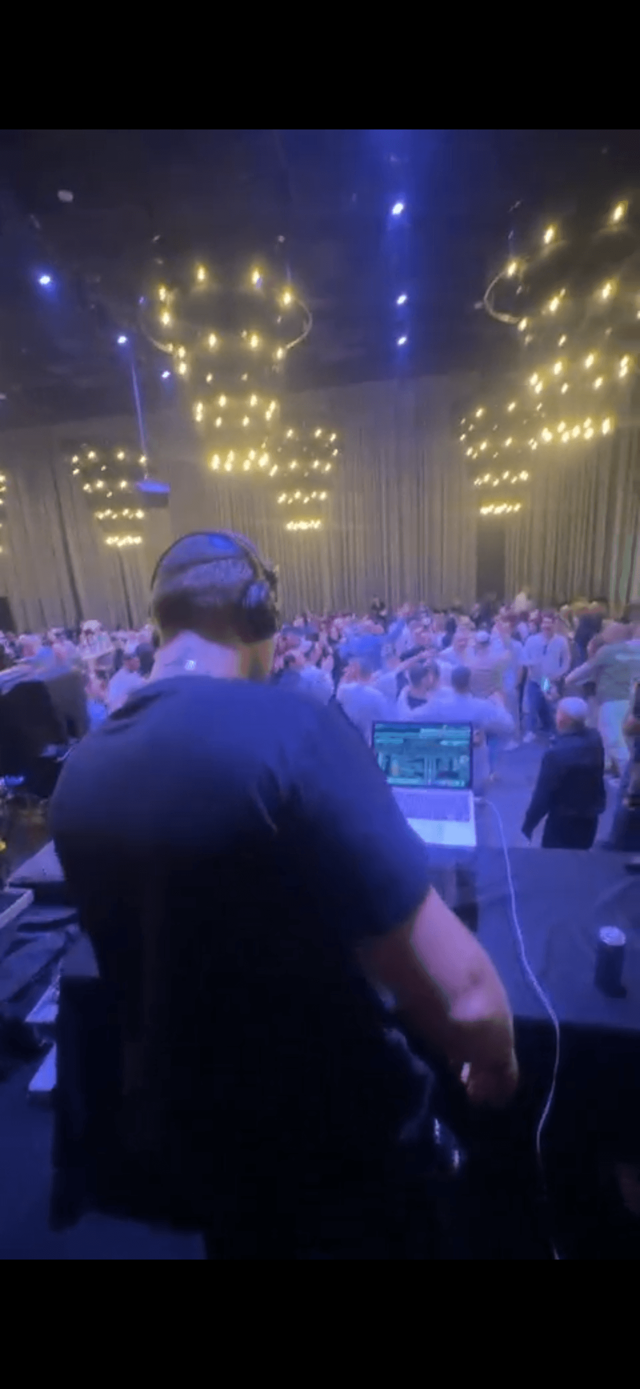 DJ Yuriel performing at a live event
